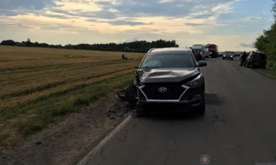 В Малоархангельском районе столкновение Honda и Hyundai закончилось смертью мотоциклиста