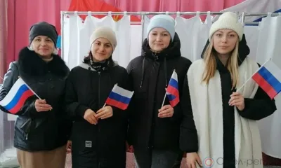 Сотрудницы Отрадинского детского сада приняли участие в выборах Президента России