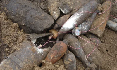 В Болховском районе обнаружили 73 боеприпаса времён ВОВ