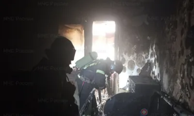 В Орле на Раздольной горела квартира