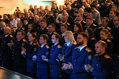 Фото 1. В Орле отметили 15-летие Следственного комитета Российской Федерации