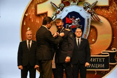 Фото 7. В Орле отметили 15-летие Следственного комитета Российской Федерации