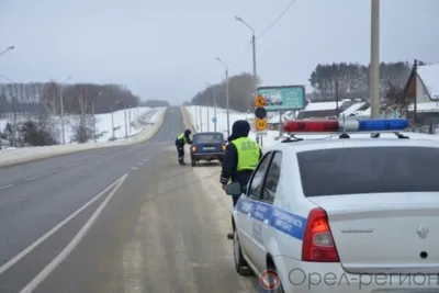 В Орловской области за сутки произошло 23 ДТП