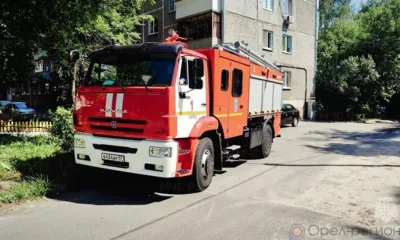 Короткое замыкание стало причиной пожара в квартире в Орле