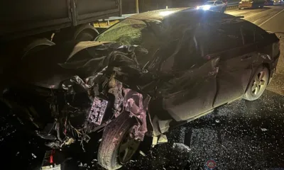 Под Орлом фура на встречке протаранила две легковушки