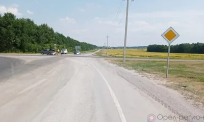 В Орловской области Chevrolet Epica и ВАЗ-2111 не поделили дорогу