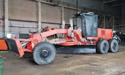 Орловская «Спецавтобаза» пополнилась новым автогрейдером