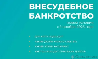 Внесудебное банкротство: новые условия
