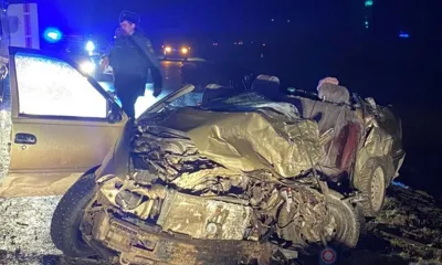 В чудовищной аварии под Орлом погибли два человека