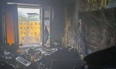 В Орле при пожаре в пятиэтажке погиб мужчина