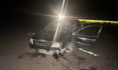 В Колпнянском районе легковушка перевернулась после столкновения с КамАЗом