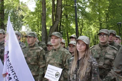 Фото 2. В Орле дан старт четвёртому патриотическому слёту «Путь героя»