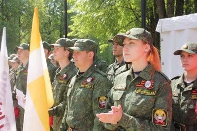Фото 3. В Орле дан старт четвёртому патриотическому слёту «Путь героя»