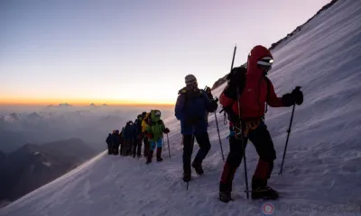 Орловец Игорь Прокопов отметил своё 35-летие восхождением на Эльбрус