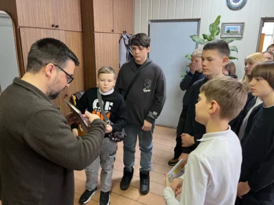 Фото 5. Ученики Знаменской и Овсянниковской школ побывали в гостях у «Орловской правды»