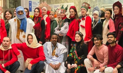 Фото 2. В Орле студенты объединились в «Хоровод дружбы»