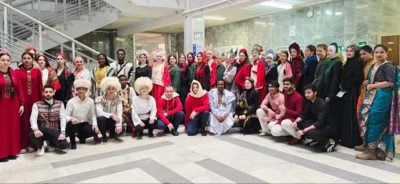 Фото 3. В Орле студенты объединились в «Хоровод дружбы»