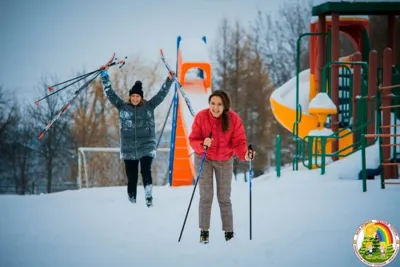 В лагере «Лесная поляна» на зимних каникулах отдохнули 180 детей
