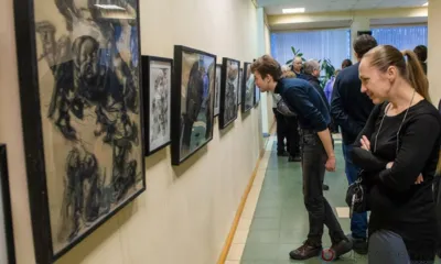 Удивительную игру красок, сюжетов и образов увидели посетители на открытии художественной выставки в Орле