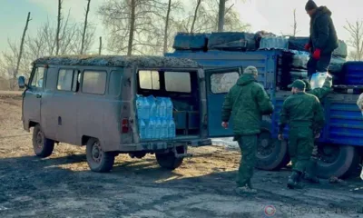 Орловская область доставила военнослужащим в зоне СВО 100 печей и 24 тонны питьевой воды