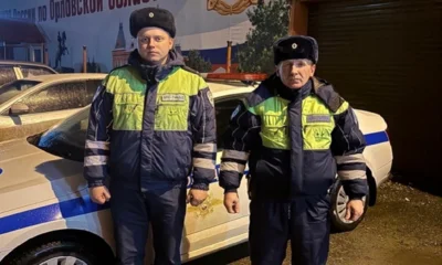 Орловские инспекторы ДПС помогли ребёнку оперативно попасть к врачу