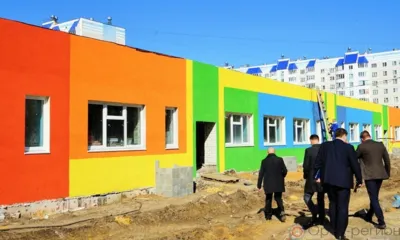 В Орле завершается строительство яслей на улице Кузнецова