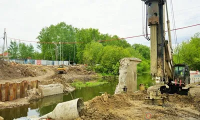 В Орле продолжается реконструкция Колхозного моста