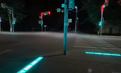 В Орле установили «умный» светофор