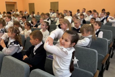 Фото 3. Юные хотынчане стали частью большой семьи «Орлят России»