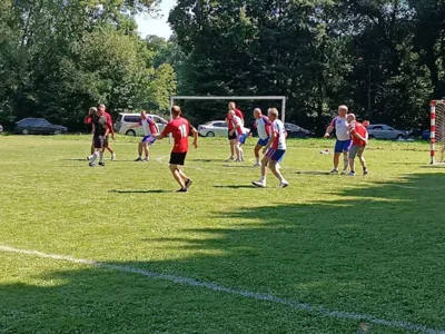 В Шаблыкино в парке Киреевского прошёл турнир по гандболу