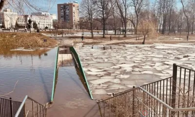 Уровень воды в Орле за сутки снизился на 20 см