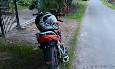 В Колпне 16-летний мотоциклист сбил 12-летнего пешехода