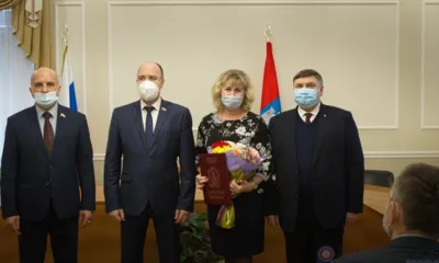 13 января в Орле состоялось награждение парламентариев по итогам работы в 2020 году