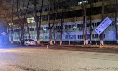 В Орле Volkswagen Polo сбил мужчину на обочине