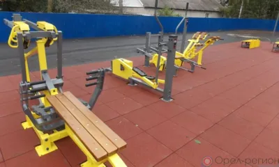 В Тросне обустроили площадку для сдачи норм ГТО