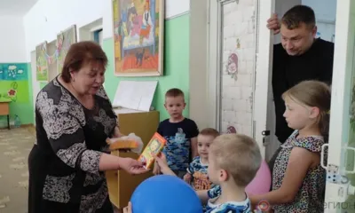На Орловщине детям, живущим в ПВР, устроили праздник