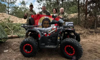 Орловцы передали в зону СВО большой гуманитарный груз и квадроцикл