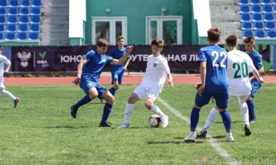 Орловские «Русичи» провели первый домашний матч в Юношеской футбольной лиге