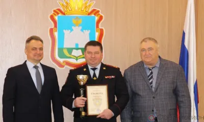 В Орле на заседании оперштаба наградили лучшую оперативную группу региона