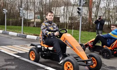 Андрей Клычков посетил колпнянский автогородок