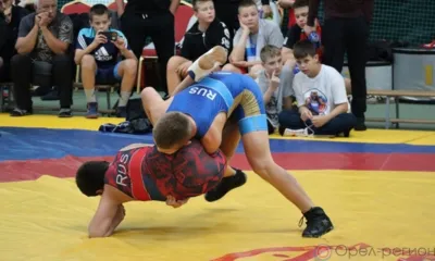 В Кубке губернатора Орловской области по вольной борьбе приняли участие около 370 спортсменов