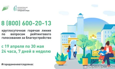 Минстрой России 19 апреля запускает горячую линию по вопросам электронного голосования за объекты благоустройства