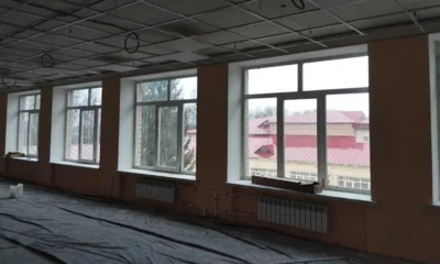 В Хотынецкой СОШ продолжается ремонт стоимостью более 109 млн рублей