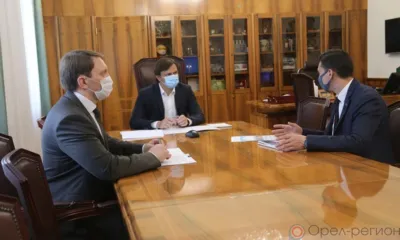 Андрей Клычков и Роман Никольский обсудили потенциальные возможности «Карты жителя Орловской области»