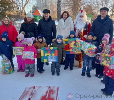 В ходе праздничной акции «Ёлка желаний» исполняются мечты орловских ребят