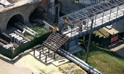 В Орле ограничат движения по пешеходной части Красного моста