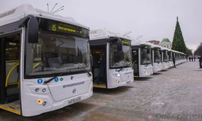 Автопарк орловского ТТП пополнили 28 новых комфортабельных ЛиАЗов