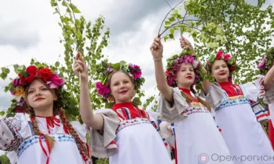 «Троицкие хороводы в Орловском Полесье» посетили более 30 тысяч человек. Фоторепортаж