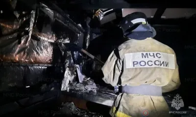 Под Орлом сгорела баня