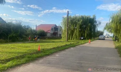 Под Орлом пьяный водитель врезался в дерево